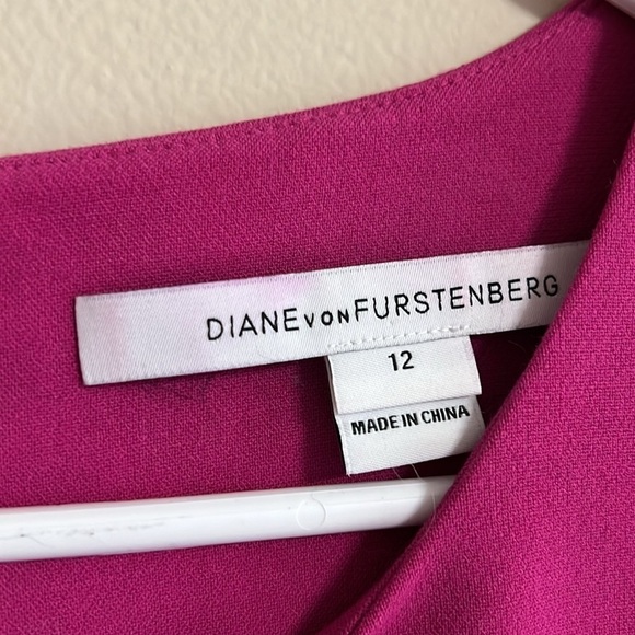 Diane Von Furstenberg Carrie Pink Sheath Dress - Picture 9 of 15